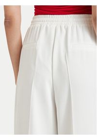 ACCESS FASHION Spodnie materiałowe 63-5101-183 Biały Regular Fit. Kolor: biały. Materiał: syntetyk #4