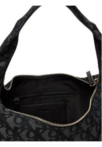 Calvin Klein Torebka Ckj Monogram Pinched Medium Shou LV04F3206G Czarny. Kolor: czarny #4