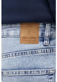 Only & Sons jeansy Loom męskie. Kolor: niebieski #2