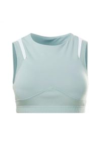 Biustonosz dla kobiet Reebok Studio. Kolor: niebieski. Sport: fitness
