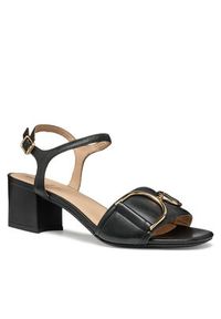 Geox Sandały D New Eraklia 50 D35RNB 000TU C9997 Czarny. Kolor: czarny. Materiał: skóra #4