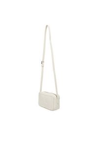 Calvin Klein Torebka Bold Ck Camera Bag LV04F3220G Biały. Kolor: biały. Materiał: skórzane #3