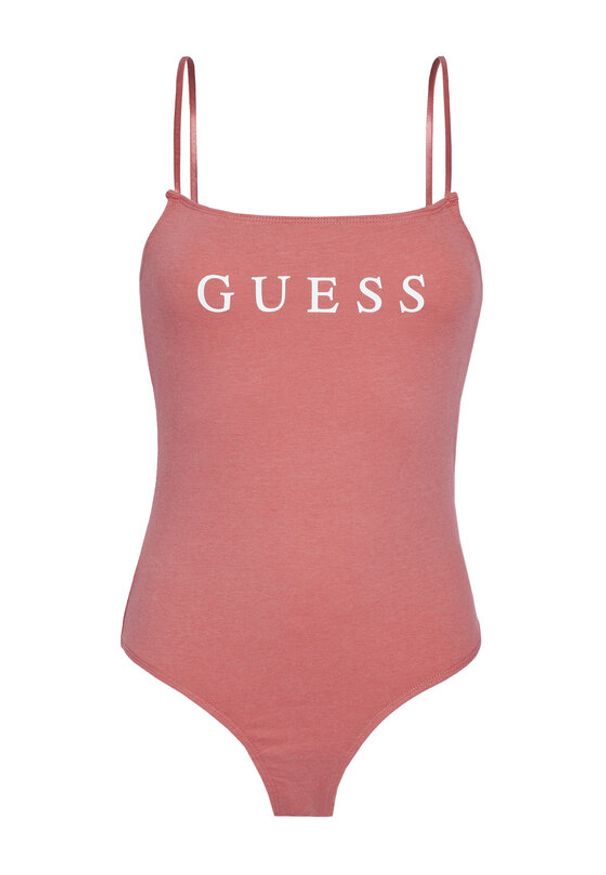 Guess Body O5RM11 KBBU1 Różowy Regular Fit. Kolor: różowy. Materiał: syntetyk