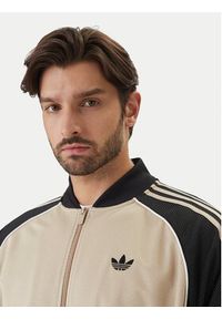 Adidas - adidas Bluza adicolor SST KE0114 Beżowy Regular Fit. Kolor: beżowy. Materiał: syntetyk #2