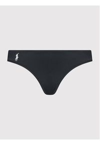 Polo Ralph Lauren Dół od bikini 21254354 Czarny. Kolor: czarny. Materiał: syntetyk #3