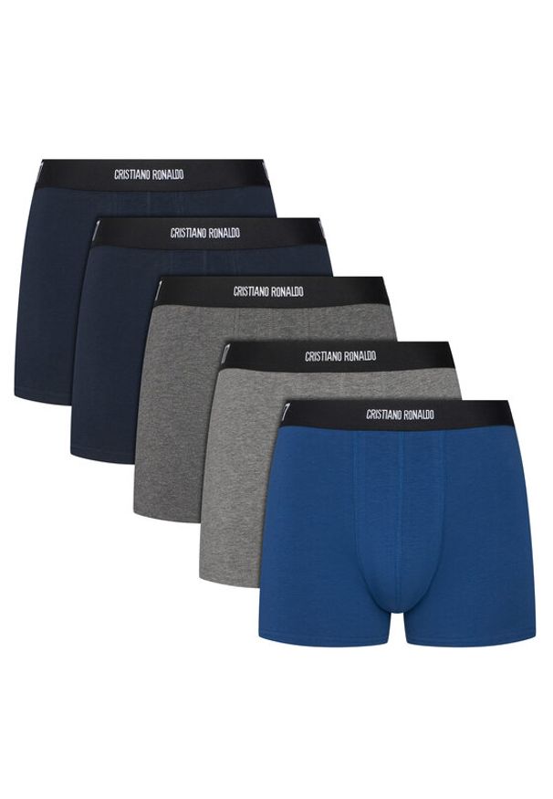 Cristiano Ronaldo CR7 Komplet bokserek 8123-49 Kolorowy. Materiał: bawełna. Wzór: kolorowy