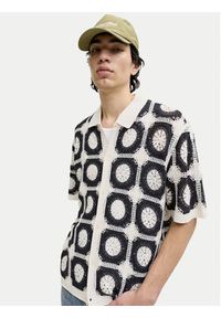 Jack & Jones Koszula Rorchard 12293276 Beżowy Loose Fit. Kolor: beżowy. Materiał: bawełna #7