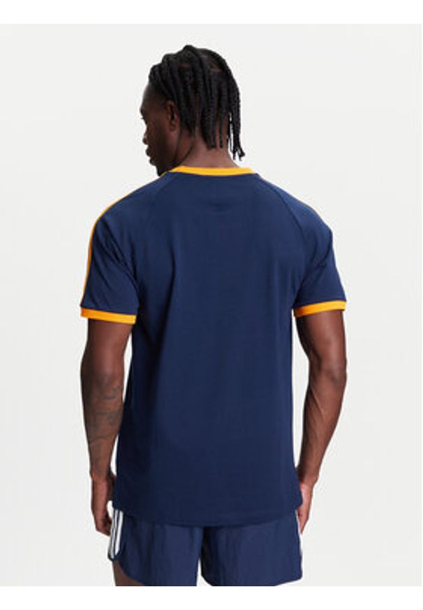 Adidas - adidas T-Shirt adicolor Classics 3-Stripes KA0472 Granatowy Slim Fit. Kolor: niebieski. Materiał: bawełna