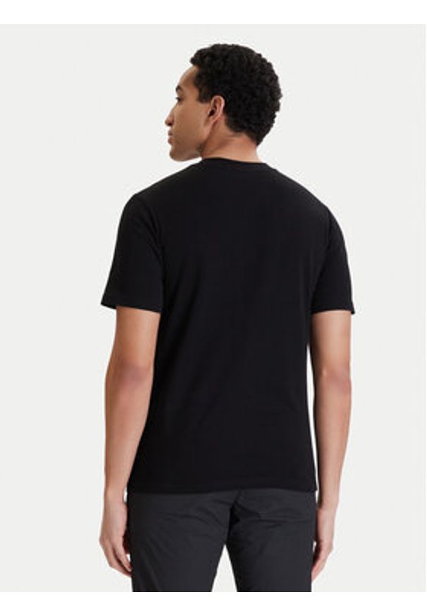 Jack & Jones T-Shirt Fusion 12289880 Czarny Regular Fit. Kolor: czarny. Materiał: bawełna