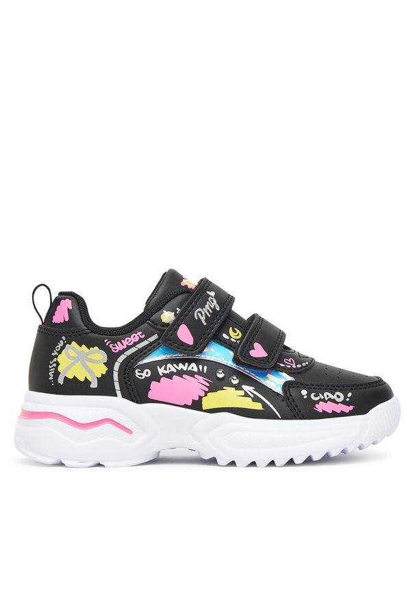 Sneakersy Primigi. Kolor: czarny