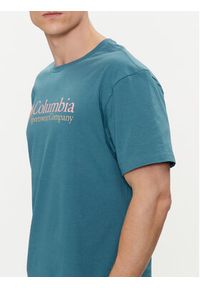 columbia - Columbia T-Shirt Csc Basic Logo™ 1680053 Zielony Regular Fit. Kolor: zielony. Materiał: bawełna