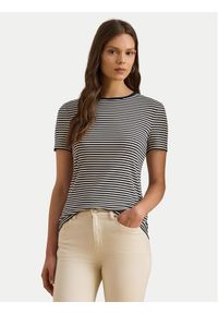 Lauren Ralph Lauren - LAUREN RALPH LAUREN T-Shirt 200P03721002 Granatowy Slim Fit. Kolor: niebieski. Materiał: bawełna #1