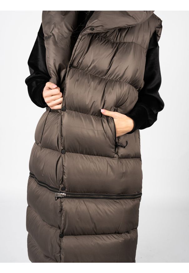 La Haine Inside Us Bezrękawnik "Unisex-LM068" | A23073PLM068 | Mężczyzna | Szary. Typ kołnierza: kaptur. Kolor: szary. Materiał: poliester. Długość rękawa: bez rękawów