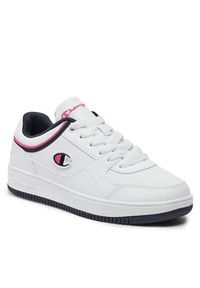 Champion Sneakersy Rebound Low Low Cut Shoe S11469-CHA-WW011 Biały. Kolor: biały. Materiał: skóra