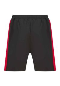FINDEN & HALES - Spodenki Z Dzianiny Z Kieszenią Dla Dorosłych Unisex. Kolor: czerwony, wielokolorowy, czarny. Materiał: dzianina