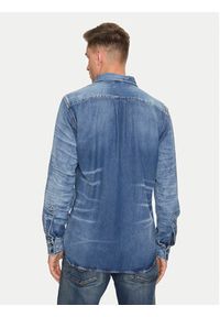 Replay Koszula jeansowa M4074 .000.624 72A Niebieski Regular Fit. Kolor: niebieski. Materiał: bawełna