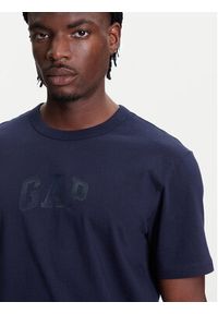 GAP - Gap T-Shirt 782369-00 Granatowy Regular Fit. Kolor: niebieski. Materiał: bawełna #3