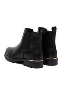 Jenny - JENNY Botki CEO-24F598-1 Czarny. Kolor: czarny. Materiał: syntetyk, materiał