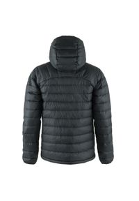 Fjällräven - Kurtka puchowa Fjallraven Expedition Pack Down Hoodie. Kolor: czarny. Materiał: puch. Sport: turystyka piesza
