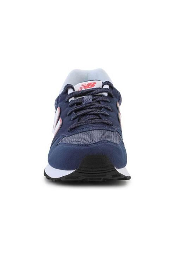Buty do chodzenia damskie New Balance 500. Zapięcie: sznurówki. Kolor: niebieski. Materiał: syntetyk, tkanina, materiał. Szerokość cholewki: normalna. Sport: turystyka piesza