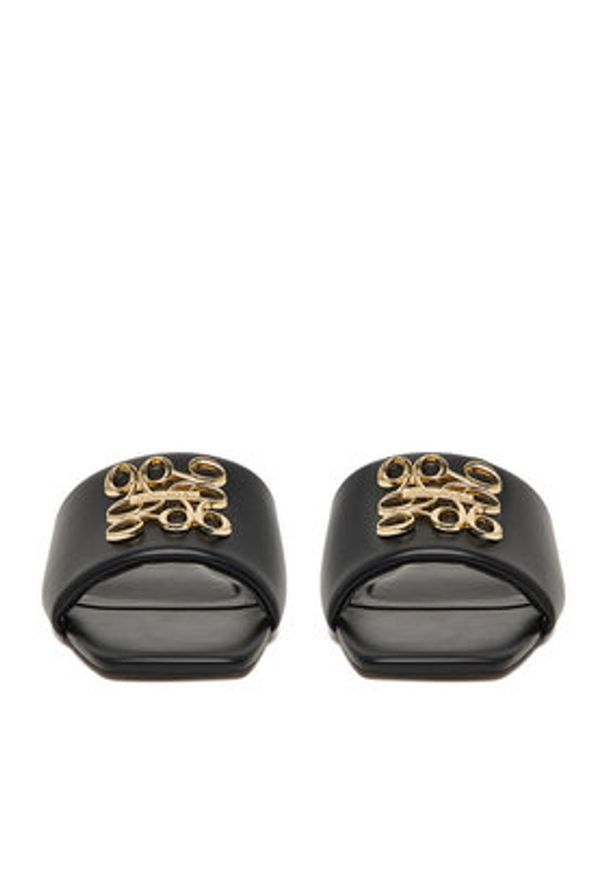 Nine West Klapki CEO-SMRL393663-02 Czarny. Kolor: czarny. Materiał: materiał