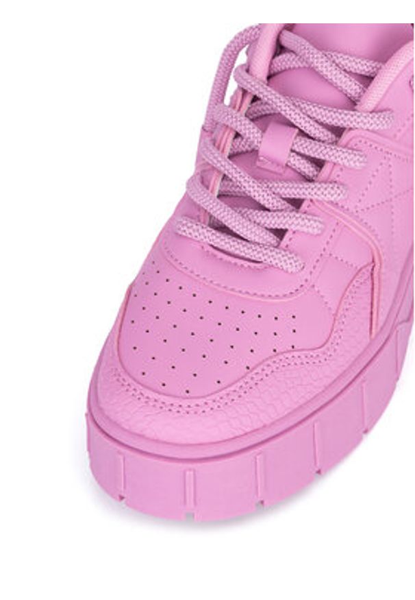 Jenny Fairy Sneakersy LZ0719-04 Różowy. Kolor: różowy. Materiał: skóra