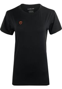 NEW LAYER - T-shirt Damski Eco Performance Czarny 2XS - Trwały i Oddychający. Kolor: czarny. Materiał: poliester