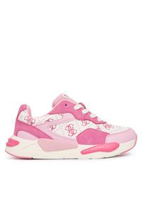 Sneakersy Guess. Kolor: różowy