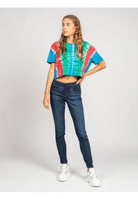 Guess Jeansy "Curve X". Materiał: jeans. Wzór: aplikacja #1