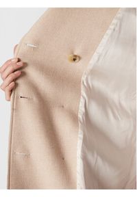 Ba&sh Płaszcz wełniany Monteau Tonio 1H22TONI Beżowy Oversize. Kolor: beżowy. Materiał: wełna #4