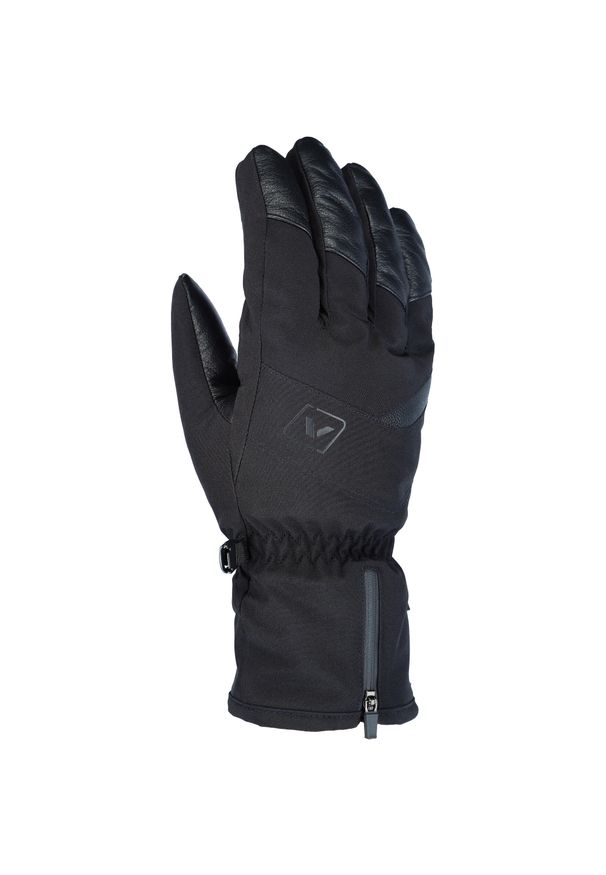 Rękawice narciarskie męskie Viking Soley. Kolor: czarny. Sezon: zima. Sport: narciarstwo