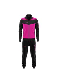 Dres Givova Visa triacetat L. Kolor: czarny. Materiał: dresówka. Sport: fitness, piłka nożna #1