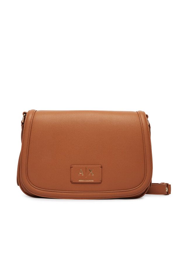 Armani Exchange Torebka XW002594 AF22649 U6119 Brązowy. Kolor: brązowy. Materiał: skórzane