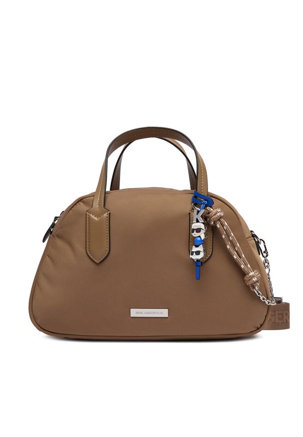 Karl Lagerfeld - Torebka KARL LAGERFELD. Kolor: brązowy