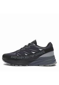 EA7 Emporio Armani Sneakersy X8X129 XK307 R653 Czarny. Kolor: czarny. Materiał: skóra