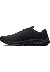 Buty do biegania męskie Under Armour Charged 3 Pursuit. Kolor: wielokolorowy, żółty, czarny. Materiał: guma, materiał, tkanina, syntetyk