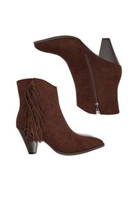 DeeZee Botki CEO-R25AW09076 Brązowy. Kolor: brązowy. Materiał: materiał #4