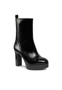 Tamaris Botki 1-25348-41 Czarny. Kolor: czarny. Materiał: skóra #4