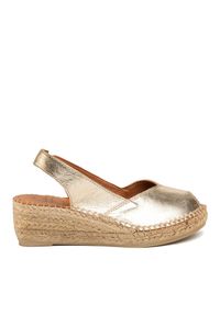 Espadryle Toni Pons. Kolor: złoty #1