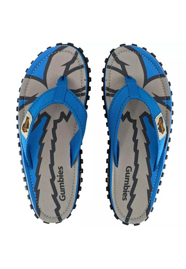 Gumbies - Japonki GUMBIES ISLANDER FLIP-FLOPS UNISEX. Kolor: niebieski. Sport: pływanie, fitness