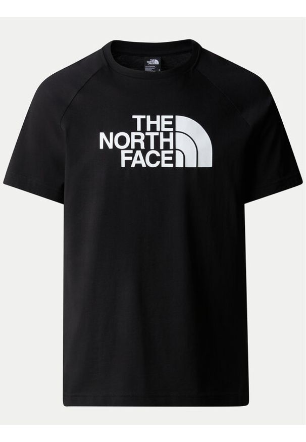 The North Face T-Shirt Easy NF0A87N7 Czarny Regular Fit. Kolor: czarny. Materiał: bawełna