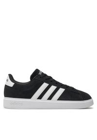 Adidas - adidas Sneakersy Grand Court 2.0 ID2963 Czarny. Kolor: czarny. Materiał: zamsz, skóra