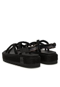 Bohonomad Sandały Bodrum BOD.0020.CPS Czarny. Kolor: czarny. Materiał: materiał #4