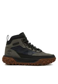 Timberland Trzewiki Mid Lc Waterproof Hk Boot TB0A6DCPEL8 Szary. Kolor: szary. Materiał: nubuk, skóra