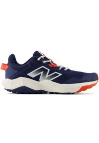 Buty dziecięce New Balance DynaSoft Nitrel v6 GPNTRLN6 - granatowe. Kolor: niebieski. Materiał: syntetyk, materiał. Szerokość cholewki: normalna. Sport: bieganie