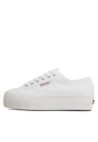 Superga Tenisówki 2790 Cotw Linea Up And Down S9111LW Biały. Kolor: biały. Materiał: materiał