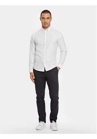 Lindbergh Koszula 30-203174 Biały Slim Fit. Kolor: biały. Materiał: bawełna #2