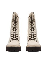 SAM EDELMAN Botki H8592L2100 Écru. Materiał: skóra