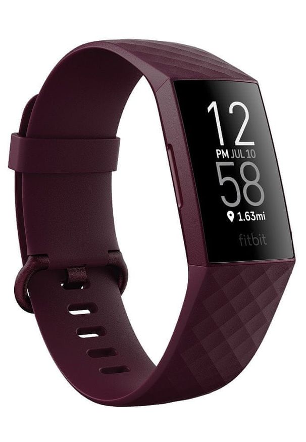 FITBIT - Fitbit Bransoletka fitness Charge 4 (NFC), Rosewood