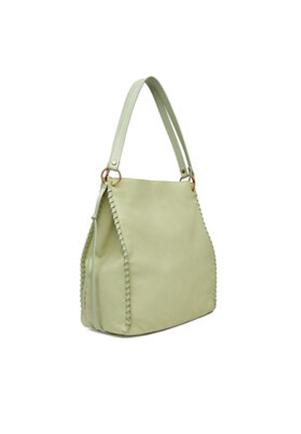 Badura Torebka Wen-13 Zielony. Kolor: zielony. Materiał: skórzane